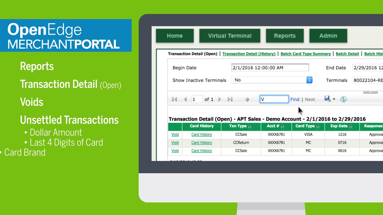 Manage Your Merchant Account with OpenEdge's Merchant Portal