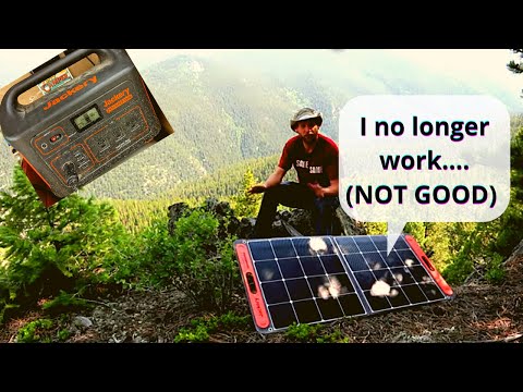 How Jackery Keeps Me Powered Up and A Recent Failure. (No Sponsor Review) #Jackery