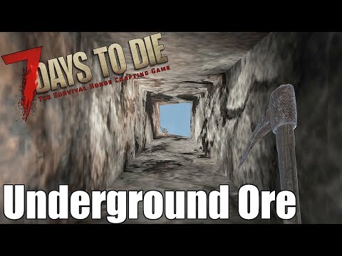 7 Days to Die - Find Underground Ore Easily (Alpha 16)