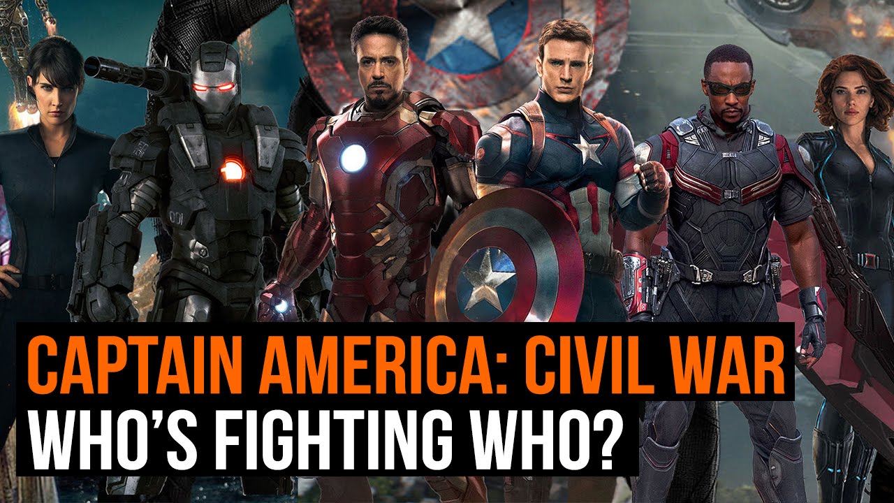 Captain America: Civil War - Who's fighting who? - YouTube