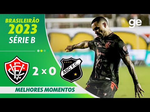 Gols e lances de Vitória x ABC-RN