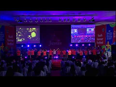 23회 전국 대학청년 연합 수련회 둘째날 서울 찬양단