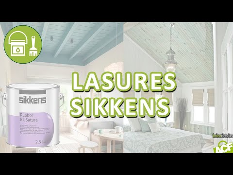 🔴 👌 Protección de la madera Lasures Sikkens - Bricotiendas