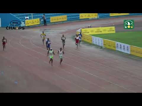 200m U14 Cadet Girls Heat 2 at U.J Esuene Stadium, Calabar