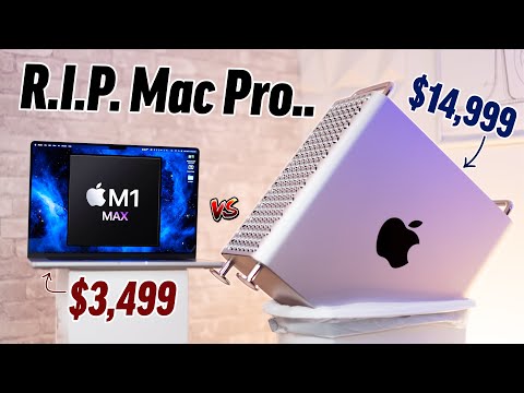 16" M1 Max MacBook Pro vs $15,000 Mac Pro: Embarrassing..