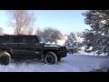 2007 Hummer H3 Tactical in the snow 
