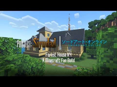 EPIC Minecraft Sword Art Online Forest House Build!