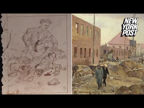 Art made in Auschwitz reveal the horrors inside the death camp | New York Post
