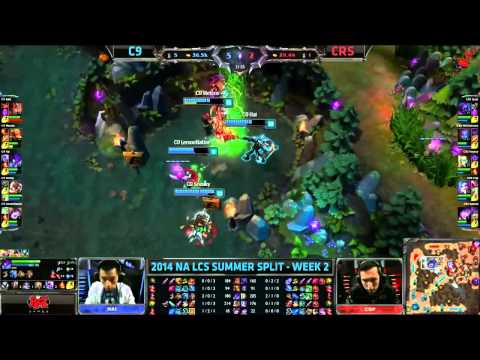 C9 Hai Khazix VS Curse Voyboy Orianna Highlights   2014 NA LCS Summer W2D1 MUST SEE