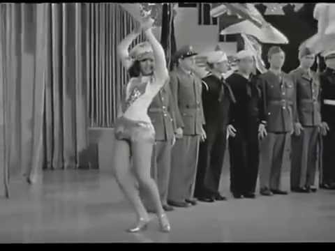 Ann Miller Taps Through Flames, 1943