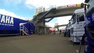 preview picture of video 'MotoGP Le Mans paddock'