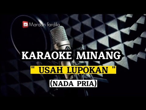 KARAOKE MINANG - USAH LUPOKAN - NADA PRIA / ASBEN