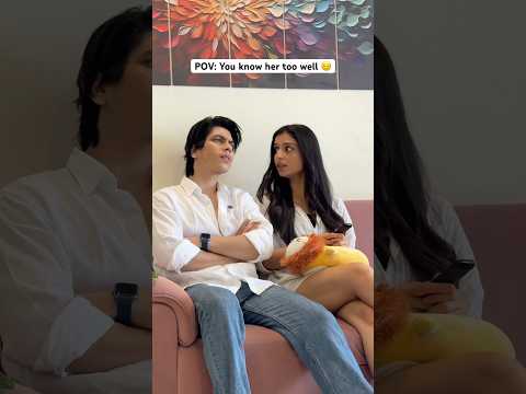 POV: You know her too well ❤️😂 | Aman Sethi | #shorts