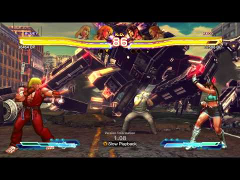 "Best Bout Replays"  SFxT - Banana Ken PR vs Ryan Hunter SFL (1080p HD)