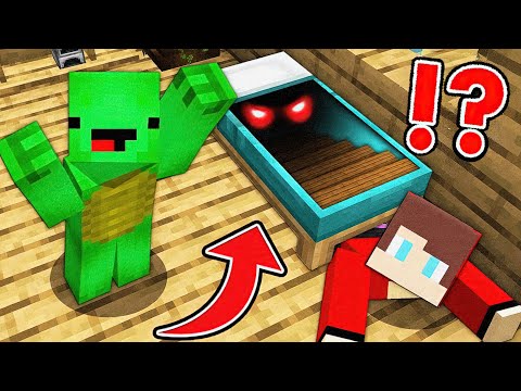 Mikey DRAGS JJ Under The Bed? - Funny Minecraft Challenge!
