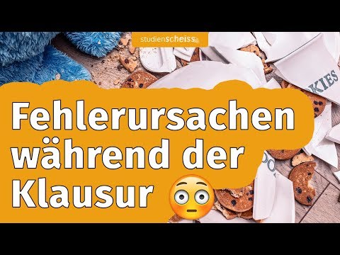 Die 10 häufigsten Fehlerursachen bei Klausuren – und wie du sie vermeiden kannst