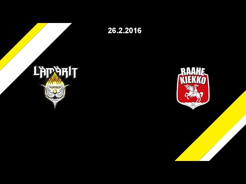Lämärit - Raahe-Kiekko, 26.2.2016