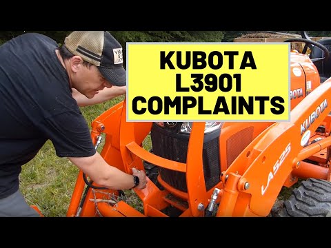 Kubota L3901 Problems