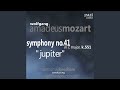 Symphony No. 41 in C major, K. 551, "Jupiter": III. Menuet - Allegretto