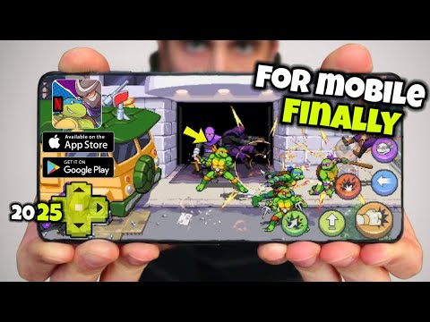 FINALLY!! TMNT: Shredder's Revenge - Mobile Version Gameplay (Android/iOS) | Download Now!!