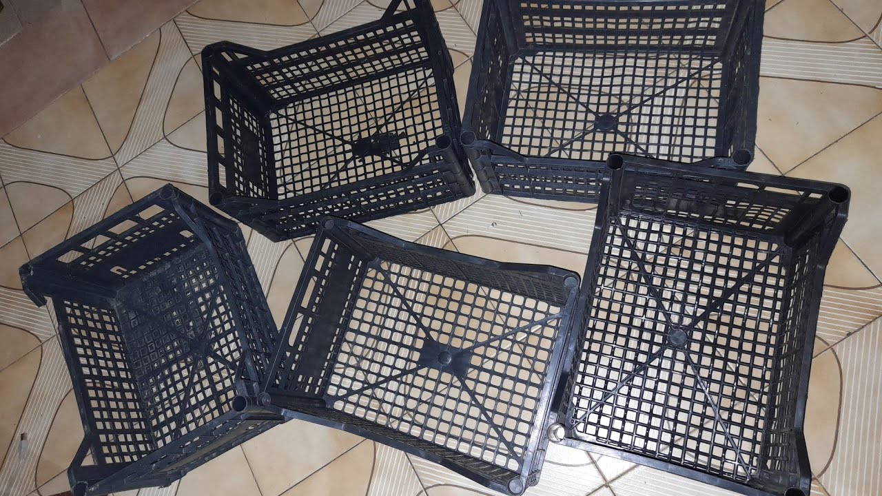 Guarda cosa faccio con le casse di plastica