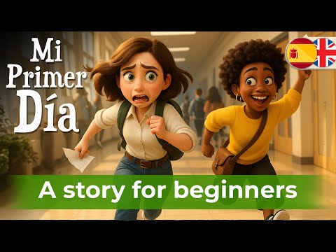 LEARN SPANISH with Simple Story (A1–A2) – My first day at University
