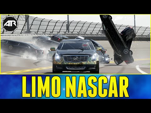 Forza 6 Online : LIMO NASCAR PART 2!!! w/ AR12 ARMY