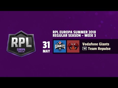 Vodafone Giants vs Team Repulse | Grupo 2 | RPL EUROPA Summer 2018 | Clash Royale