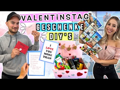 DIY VALENTINSTAG GESCHENKE 🎁🆘 Last Minute Valentinstag Geschenk selber machen 2022 Cali Kessy