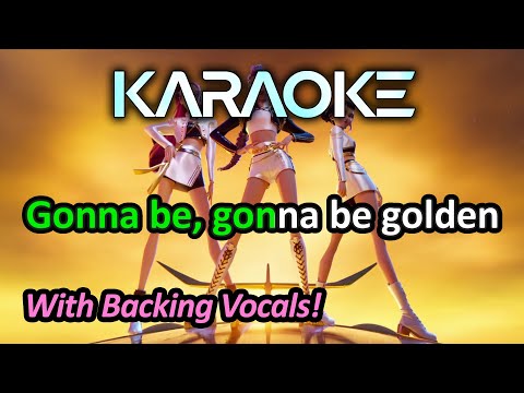 Golden (Karaoke & Backing Vocals) - KPop Demon Hunters