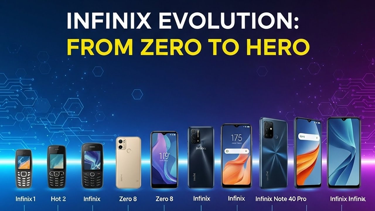 The COMPLETE Evolution of Infinix Mobile Phones: All Models History (2010 - Present)