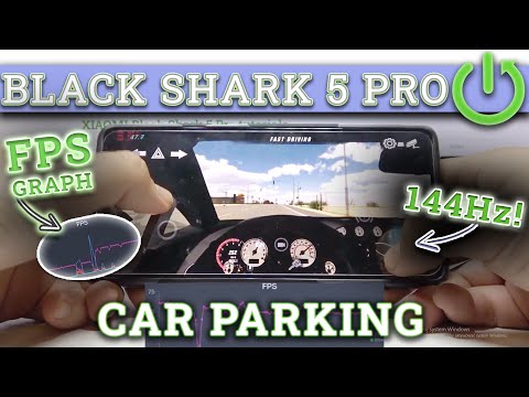 Xiaomi Black Shark 5 Pro - Car Parking Multiplayer | Gaming TEST 🤩| FPS GRAPH | OLED 144Hz | $760
