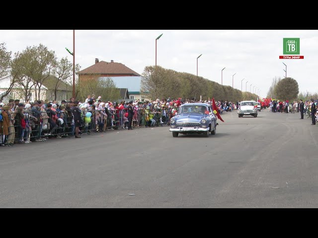 Сабада Бөек Җиңүнең 76 еллыгына багышланган парад