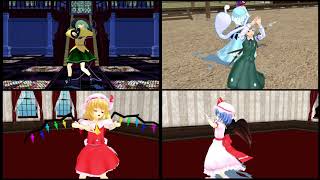 【MMDダンス】こいしちゃんはみんなと踊りたい【アンノウン･マザーグース】