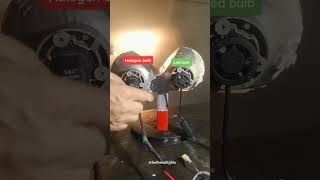 halogen bulb VS Led bulbs