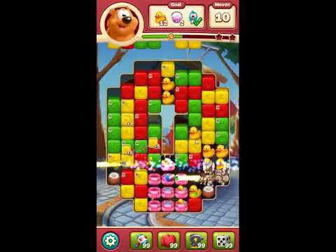 Toon Blast Level 9487 - NO BOOSTERS 🐻🐺🐱 | SKILLGAMING ✔️