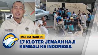 Download lagu Pemulangan Haji 2026, 17 Kloter Terbang ke Indonesia Hari Ini - [Metro Hari Ini] mp3