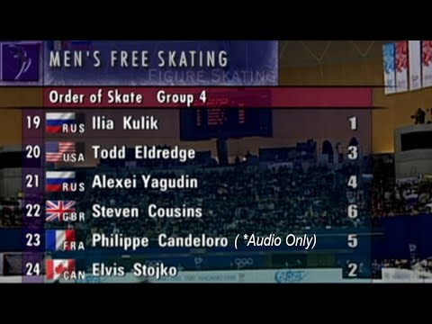 Men's free skate ⛸ 1998 Nagano 🇯🇵 | Group 4 of 4🏅 [Aus. TV]