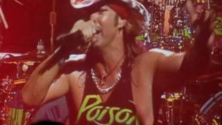 Poison - &quot;Rock And Roll All Nite&quot; Live Charlotte, NC (PNC Music Pavilion 4/29/17)