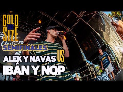 IBAN y NQP vs ALEK y NAVAS | Semifinales | Gold Size 2c2