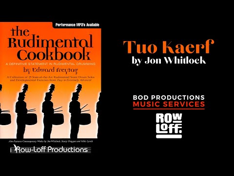 The Rudimental Cookbook - TUO KAERF Solo #24 - Jon Whitlock