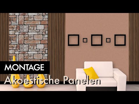 Akoestische panelen monteren