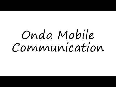 How to Pronounce Onda Mobile Communication?