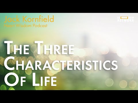 Jack Kornfield on the Three Characteristics of Life - Heart Wisdom Ep. 187