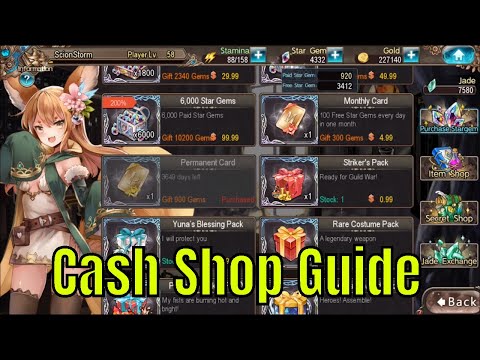 Tales of Erin: Cash Shop Guide and what i think is a must get