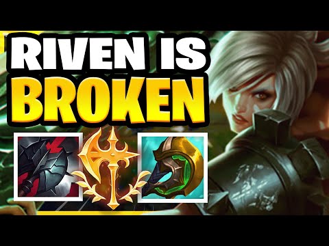 RIVEN IS SO BROKEN IN WILD RIFT! RIVEN BUILD & GAMEPLAY!