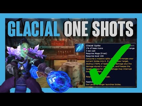 HOW TO ONE SHOT w/ GLACIAL SPIKE | Legion Frost Mage