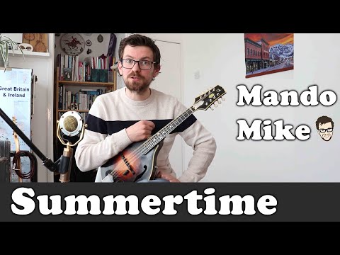 Summertime by George Gershwin - Mandolin Lesson (Beginner & Intermediate)