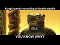 Kungfu panda according to lusaka yobalis