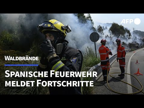 Waldbrände: Wetterumschwung sorgt in Spanien für etwas Erleichterung | AFP